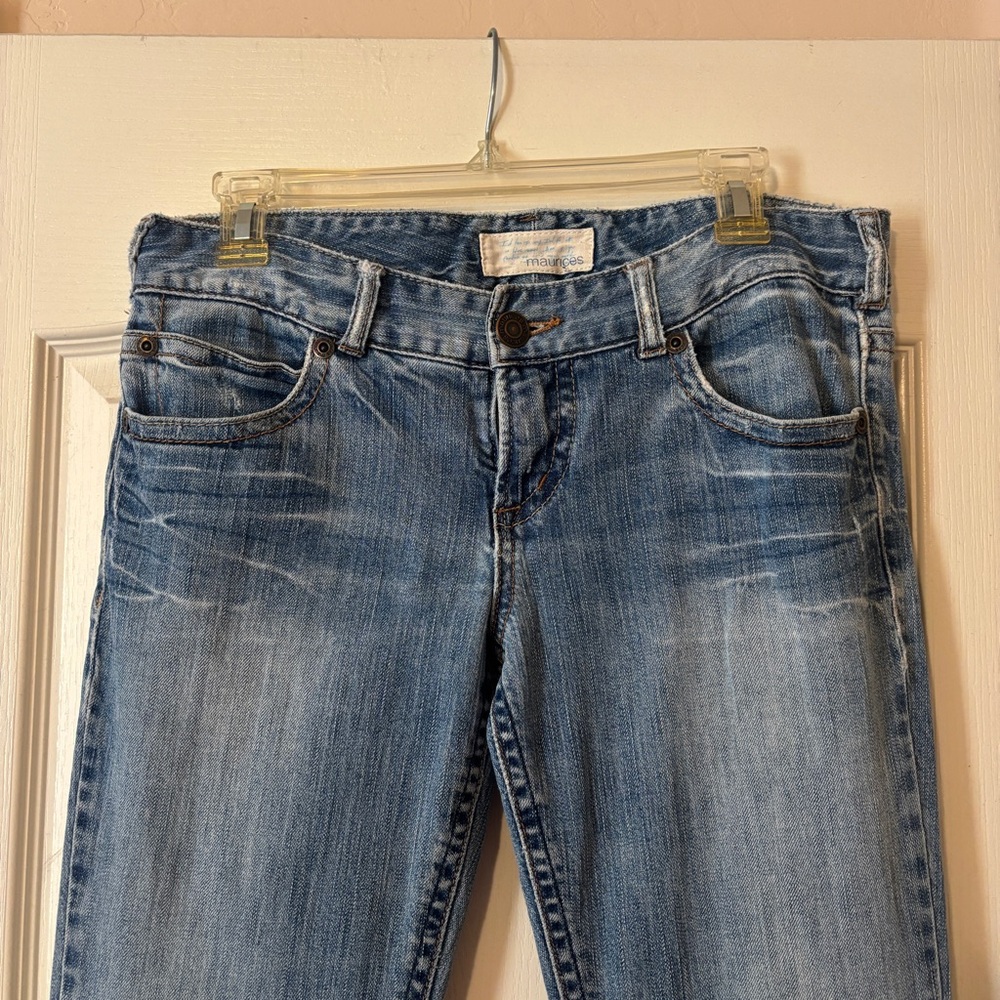 Maurices Low-rise Flair Leg Jeans (2000s)